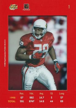 1999 Playoff Absolute SSD - Red #1 Rob Moore Back
