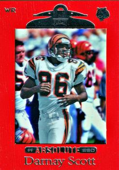 1999 Playoff Absolute SSD - Red #21 Darnay Scott Front