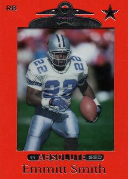 1999 Playoff Absolute SSD - Red #28 Emmitt Smith Front