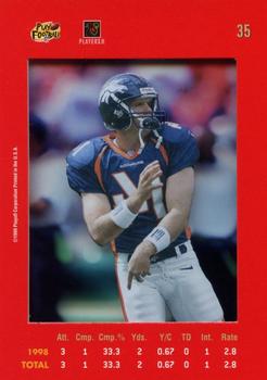 1999 Playoff Absolute SSD - Red #35 Brian Griese Back