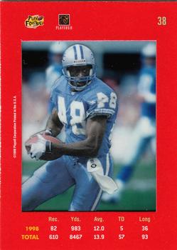 1999 Playoff Absolute SSD - Red #38 Herman Moore Back