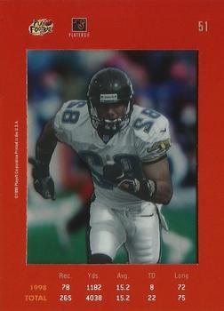 1999 Playoff Absolute SSD - Red #51 Jimmy Smith Back