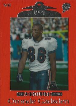 1999 Playoff Absolute SSD - Red #59 Oronde Gadsden Front