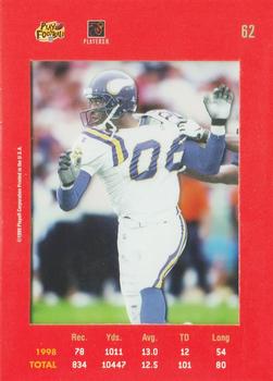 1999 Playoff Absolute SSD - Red #62 Cris Carter Back
