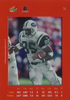 1999 Playoff Absolute SSD - Red #74 Curtis Martin Back
