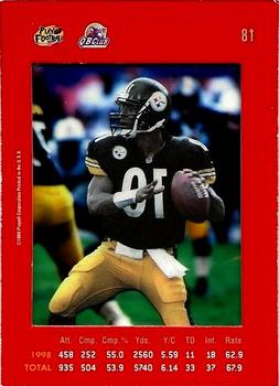 1999 Playoff Absolute SSD - Red #81 Kordell Stewart Back
