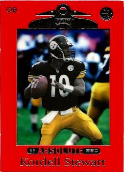 1999 Playoff Absolute SSD - Red #81 Kordell Stewart Front