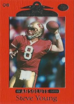 1999 Playoff Absolute SSD - Red #92 Steve Young Front