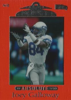 1999 Playoff Absolute SSD - Red #93 Joey Galloway Front