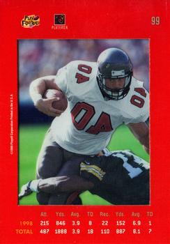 1999 Playoff Absolute SSD - Red #99 Mike Alstott Back