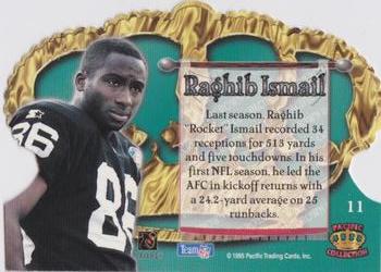1995 Pacific Crown Royale #11 Raghib Ismail Back