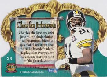 1995 Pacific Crown Royale #23 Charles Johnson Back