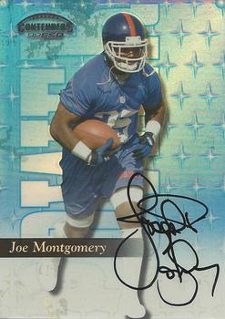 1999 Playoff Contenders SSD - Power Blue #185 Joe Montgomery Front