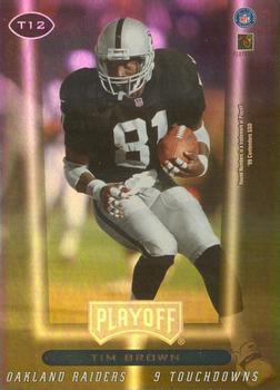 1999 Playoff Contenders SSD - Touchdown Tandems #T12 Napoleon Kaufman / Tim Brown Back