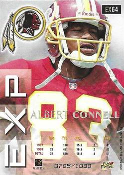 1999 Playoff Prestige EXP - Reflections Gold #EX64 Albert Connell Back