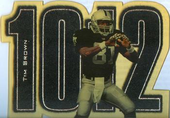 1999 Playoff Prestige SSD - Inside the Numbers #IN1 Tim Brown Front