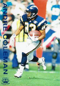 1995 Pacific Gridiron #57 Andre Coleman Front