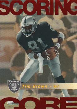 1999 Score - Scoring Core #8 Tim Brown Front
