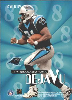 1999 SkyBox Premium - Deja Vu #6 DV David Boston / Tim Biakabutuka Back
