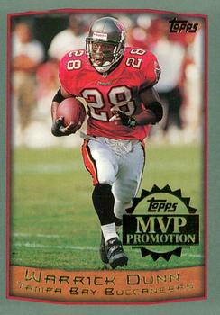 1999 Topps - MVP Promotion #NNO Warrick Dunn Front