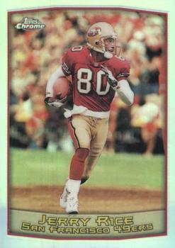 1999 Topps Chrome - Refractors #50 Jerry Rice Front