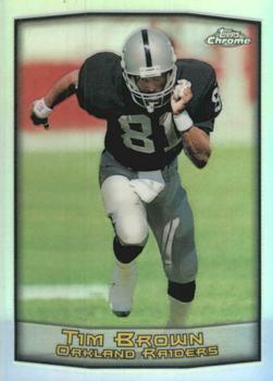 1999 Topps Chrome - Refractors #62 Tim Brown Front