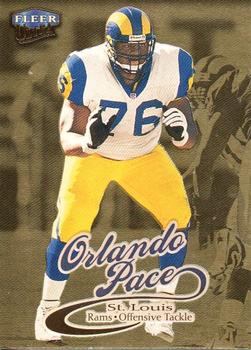 1999 Ultra - Gold Medallion #166G Orlando Pace Front