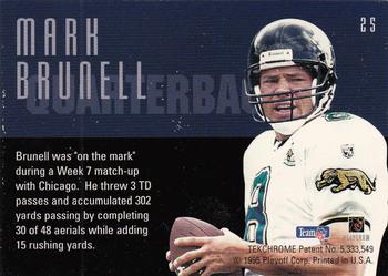 1995 Playoff Contenders #25 Mark Brunell Back
