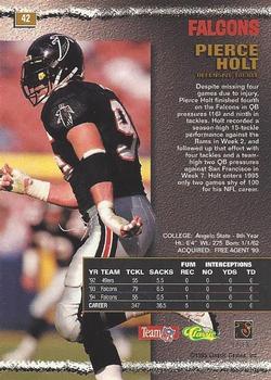 1995 Pro Line #42 Pierce Holt Back