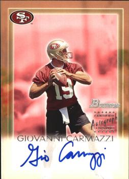 2000 Bowman - Autographs #GC Giovanni Carmazzi Front