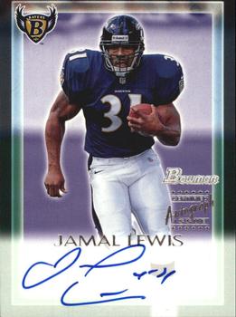 2000 Bowman - Autographs #JL Jamal Lewis Front