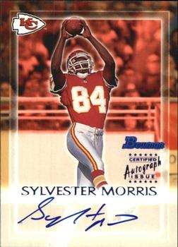 2000 Bowman - Autographs #SM Sylvester Morris Front
