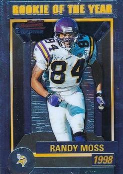 2000 Bowman Chrome - Rookie of the Year #R8 Randy Moss Front