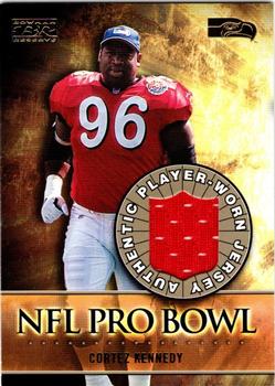 2000 Bowman Reserve - Pro Bowl Jerseys #PB-CK Cortez Kennedy Front