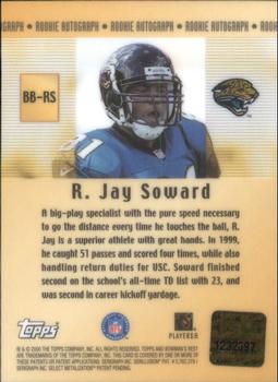 2000 Bowman's Best - Autographs #BB-RS R.Jay Soward Back