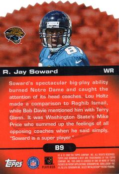 2000 Bowman's Best - Best Bets #B9 R.Jay Soward Back