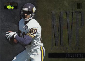 1995 Pro Line - MVP Redemptions (PR4000) #MVP 19 Cris Carter Front