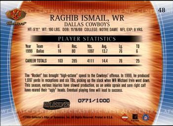 2000 Collector's Edge Masters - HoloSilver #48 Raghib Ismail Back