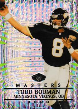 2000 Collector's Edge Masters - HoloSilver #101 Todd Bouman Front