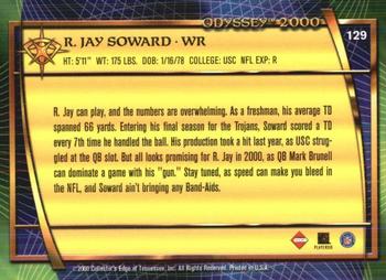 2000 Collector's Edge Odyssey - Retail #129 R.Jay Soward Back