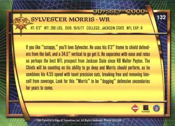2000 Collector's Edge Odyssey - Retail #132 Sylvester Morris Back