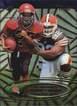 2000 Collector's Edge Odyssey - Tight #T10 Courtney Brown Front