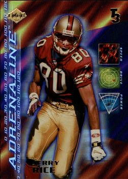 2000 Collector's Edge T3 - Adrenaline #A14 Jerry Rice Front