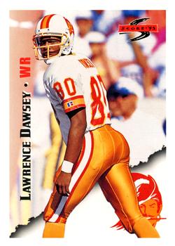 1995 Score #56 Lawrence Dawsey Front