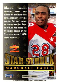 1995 Score #209 Marshall Faulk Back