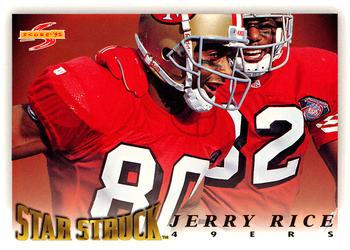 1995 Score #211 Jerry Rice Front