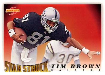 1995 Score #212 Tim Brown Front