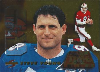 1995 Score - Pass Time #PT1 Steve Young Front