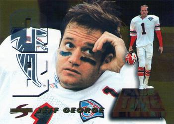 1995 Score - Pass Time #PT17 Jeff George Front