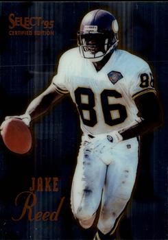 1995 Select Certified #60 Jake Reed Front